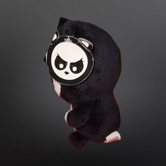 NWT Hot Topic Angry Panda Plush Stuffed Animal Toy 10” - Picture 2 of 6